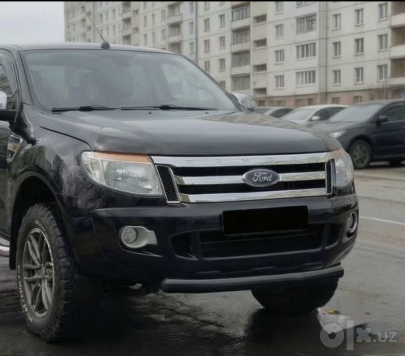 Защита бампера на Ford Ranger 2, t6 kuga 2