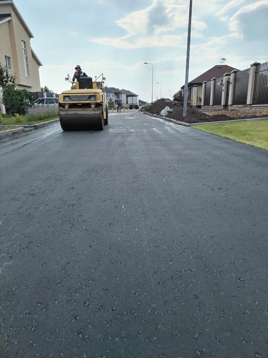 Асфальтирование Асфальт Укладка асфальта