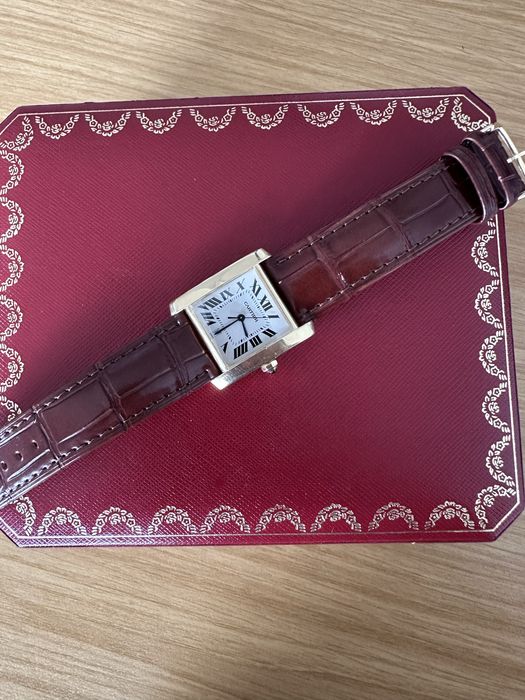 ceas Cartier Francaise Large 18k