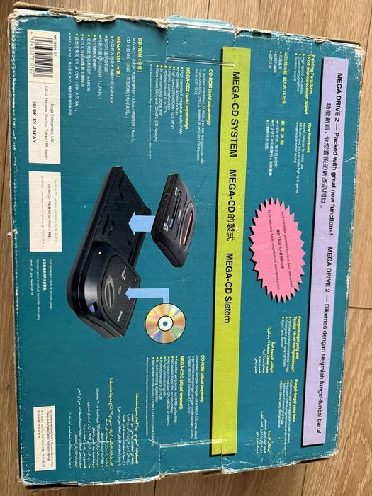 Стара телевизионна игра-Sega Mega drive 2-16bit