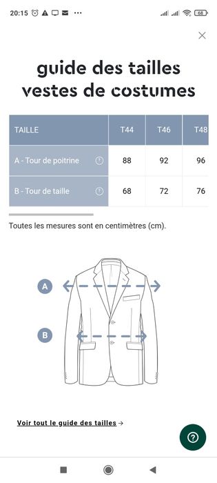 Sacou Jules nou fara eticheta 46-48