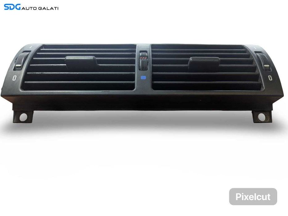 Gura Grila Aer Aerisire Ventilatie Bord Centru BMW 3 E46 1997 - 2005 Cod 8361895 8370741 8363199 8370742 [L9006]