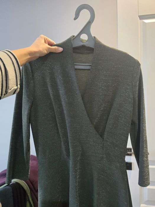 Платье песочный хаки