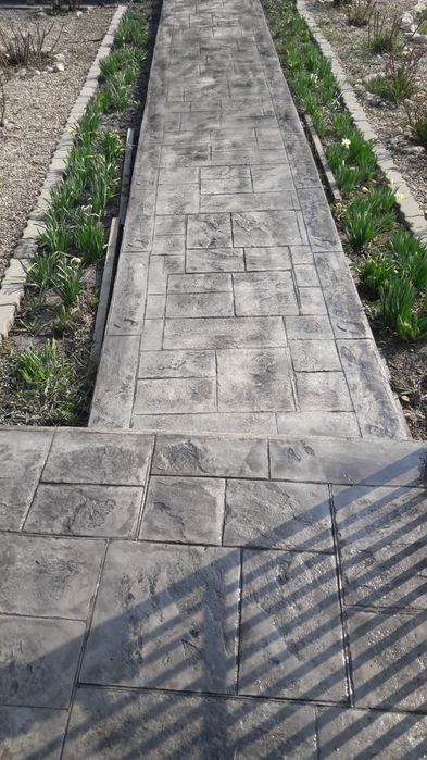 Beton elicopterizat si amprenta