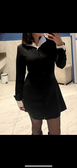 черное красиво платье