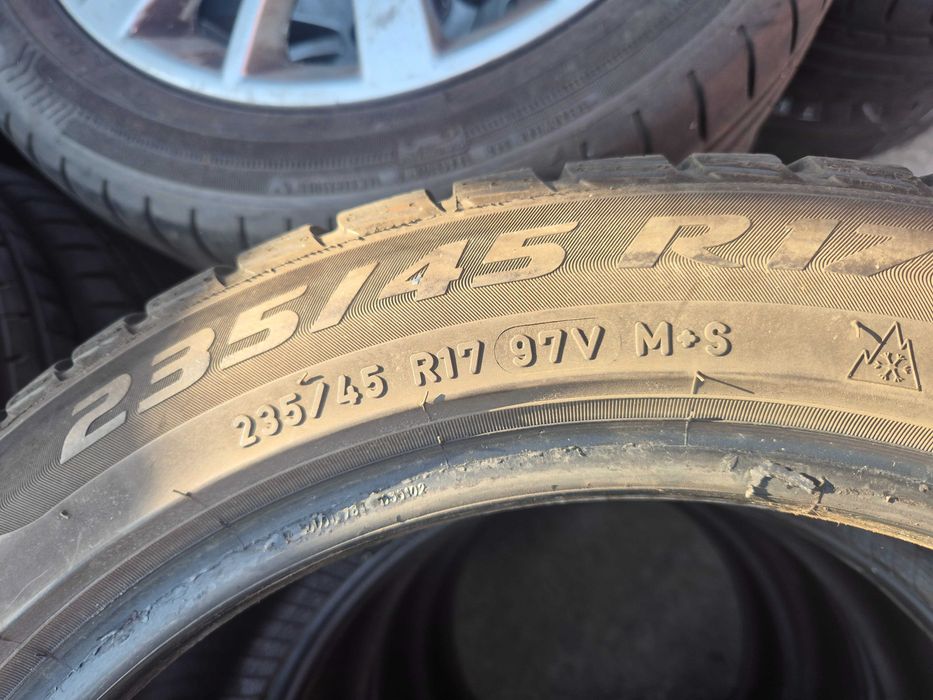 4 Anvelope de IARNA - 235/45/17 97V - PIRELLI Sottozero - Stare F BUNA - DOT 2021 !