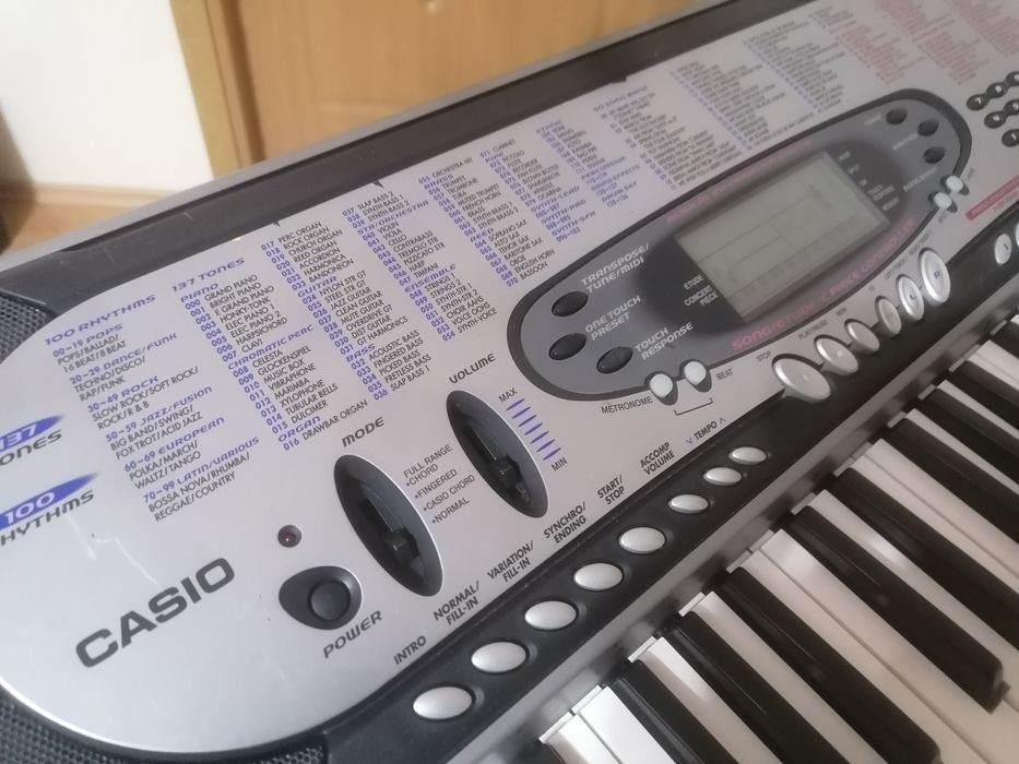 Casio CTK,573  pian digital dinamice orga