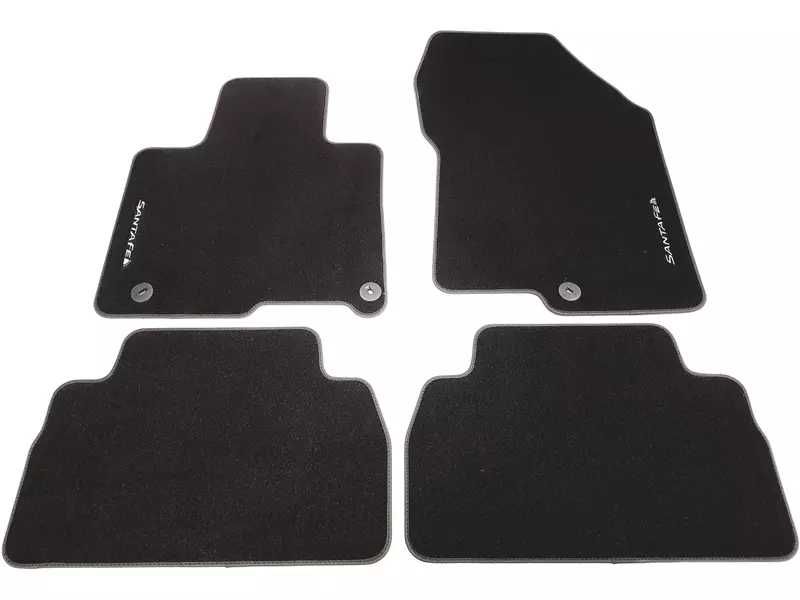 Оригинални Велурени Стелки за Hyundai Santa Fe 2018