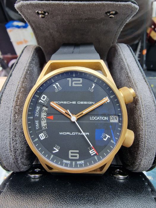 Amanet Vitan 107 Ceas Porsche Design Worldtimer Aur 18k 750