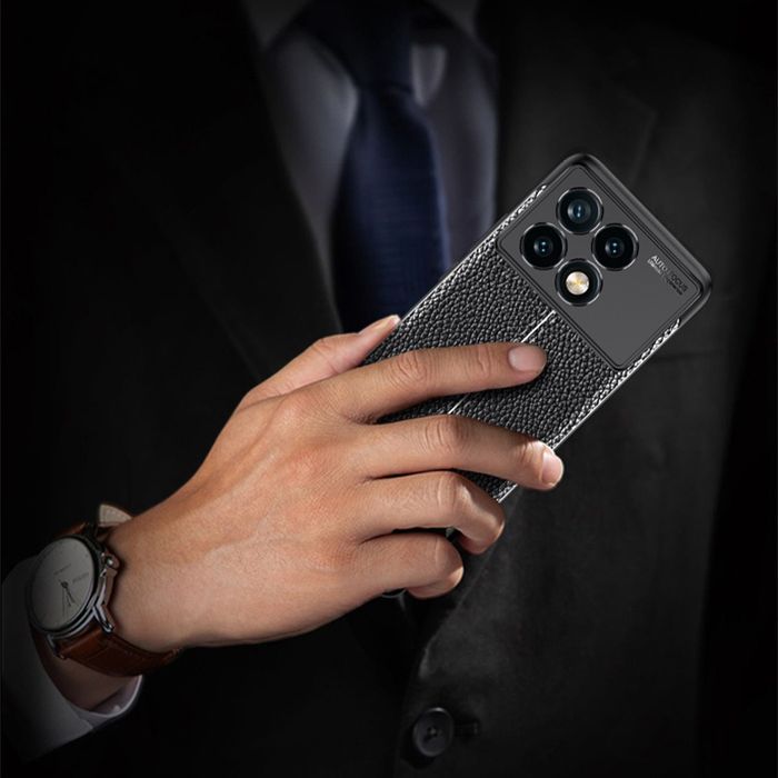 Xiaomi Poco X6 Pro / X5 Pro / X6 / X5 / X4 Pro /Лукс кейс кожена шаркa
