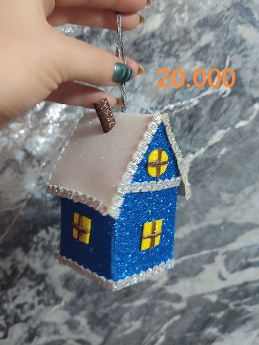 Новогодние игрушки на ёлку ручной работы