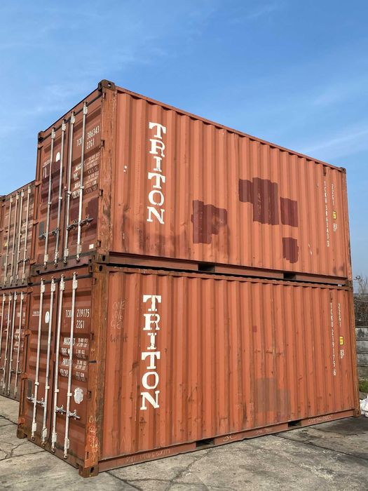 Containere maritime 20 picioare noi si second hand livrare Romania