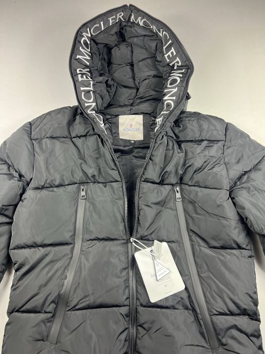 Якета Монклер пухени — Moncler яке черно матирано