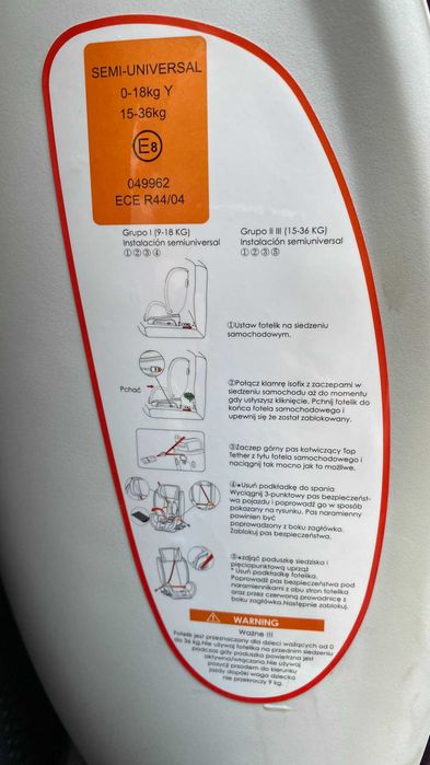 Scaun auto copii Summer Baby Prestige, semi-universal, isofix