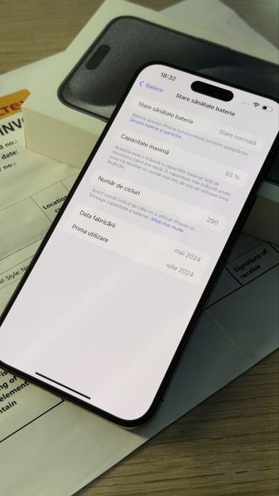 Ca Nou, in Garantie - iPhone 15 Pro Max 256GB Black 93% Neverlocked