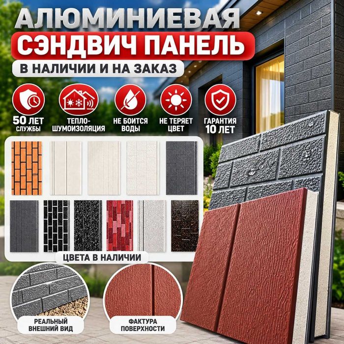 Алюминиевые Сэндвич панели. Декор Панель