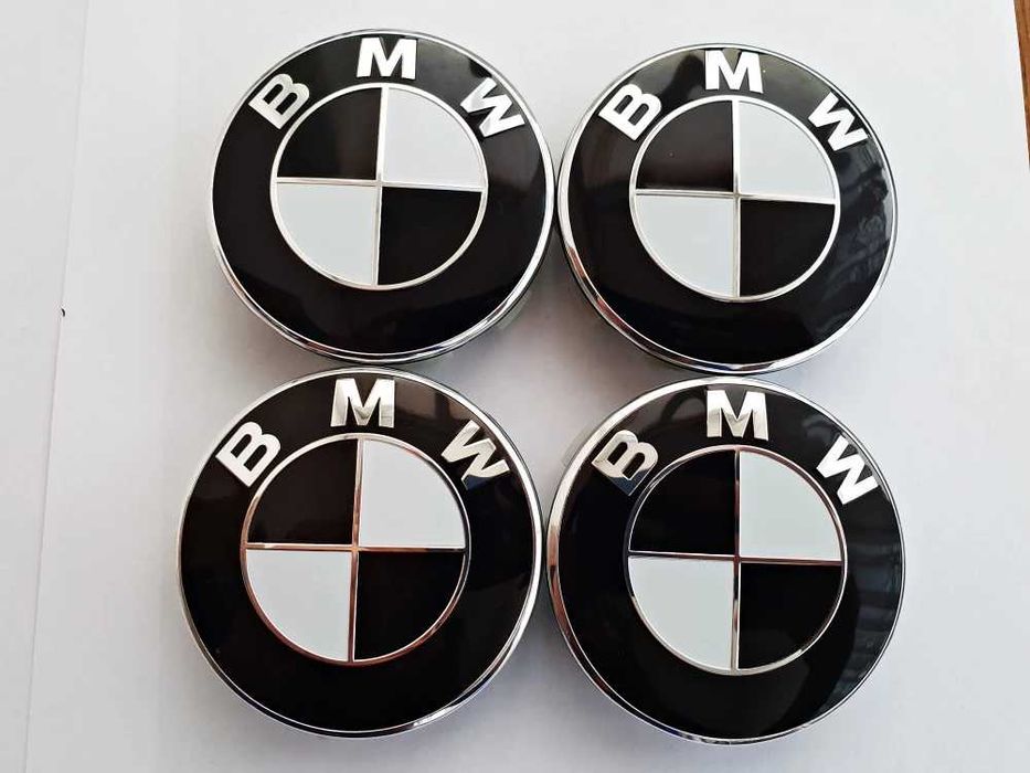 Emblema Embleme Logo Volan BMW 45mm Capota Portbagaj Jante Set 74 82
