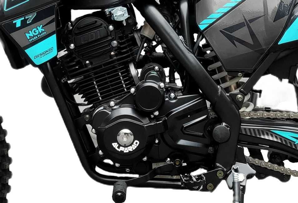 Moto Cross BEMI Dirtbike ALFARAD T7 250cc 21/18"