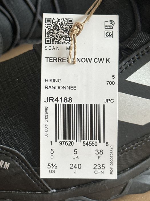 Оригинал Ботинки Adidas 37-38р