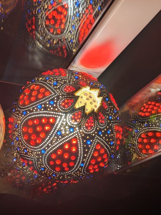 Светильники из декоративной тыквы