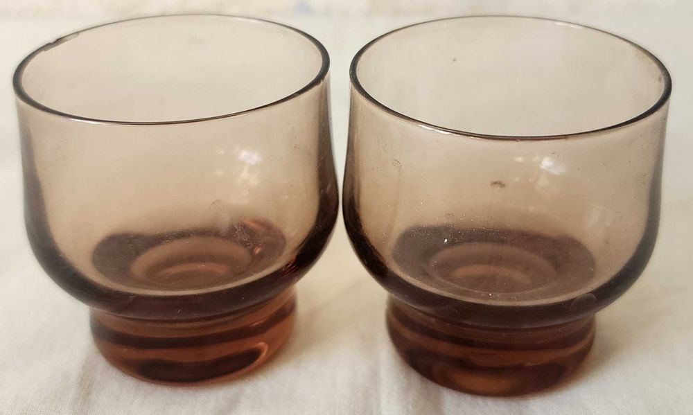 Рюмки и стаканчики стеклянные, советские (27 шт.), цена за все