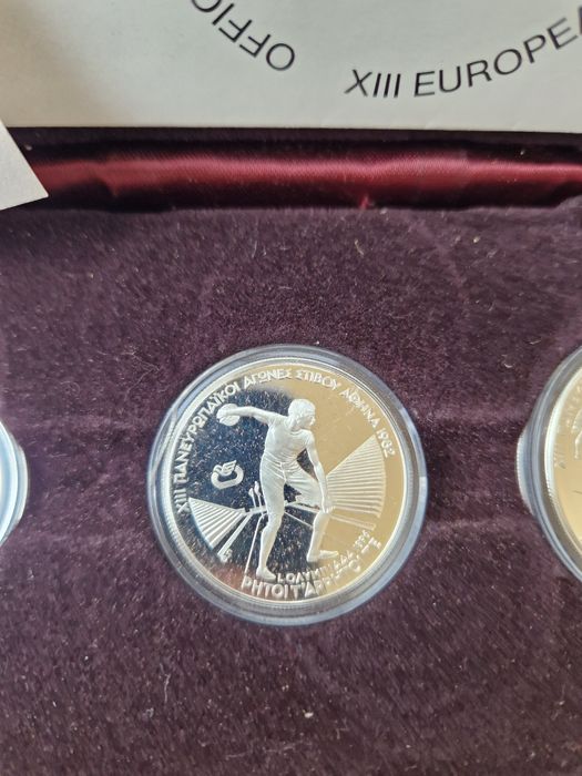 Сребърни  монети 1982г Гърция