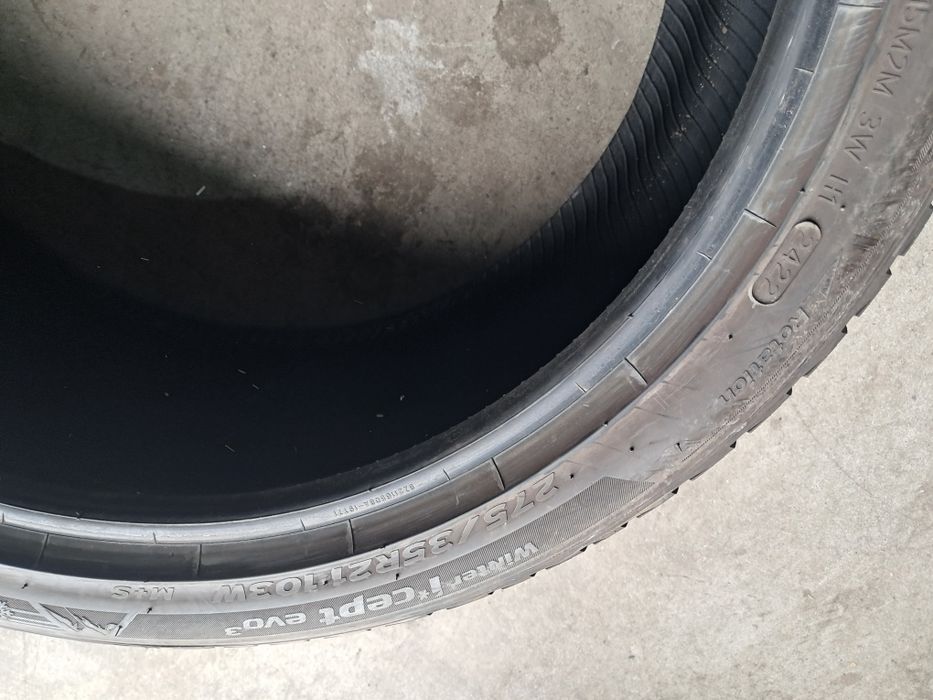 Anvelope second hand iarna 275 35 R21 Hankook 5.5mm 2022