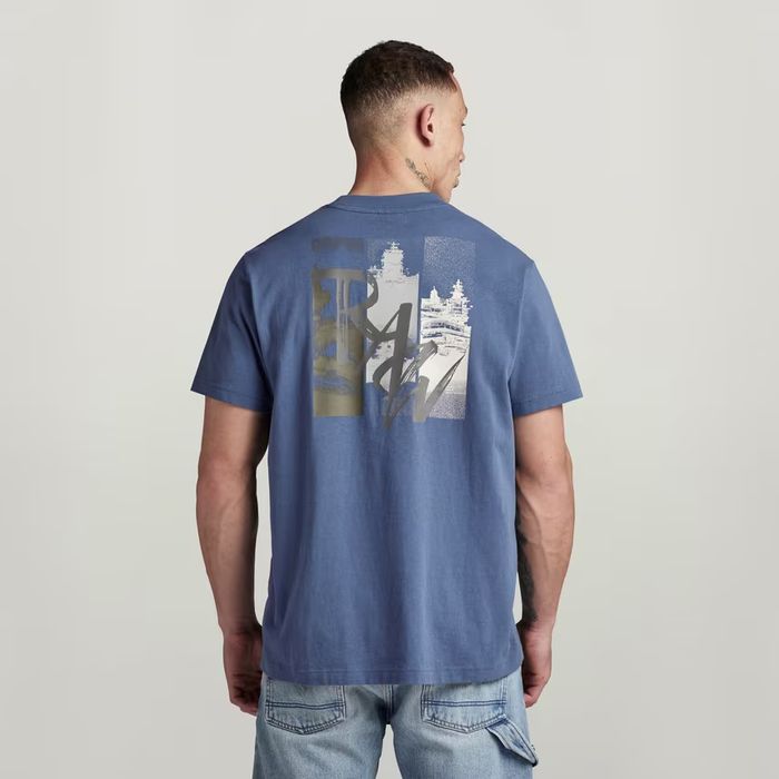 Оригинална тениска G-Star Raw Flight M , L Loose oversized нова мъжка