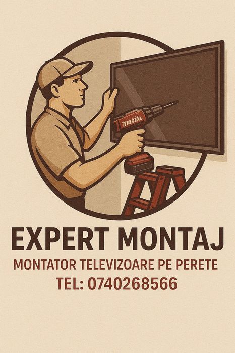 Expert montaj, montam toate tipurile de televizoare