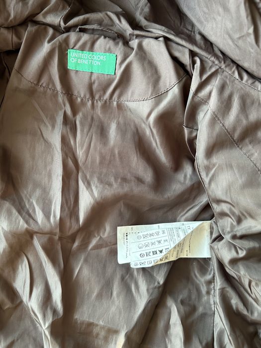 Детско бебешко зимно пухено яке Benetton 1г