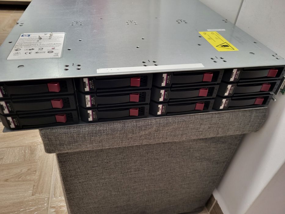HP StorageWorks MSA2312i Dual Controller Modular Smart Array diskarray