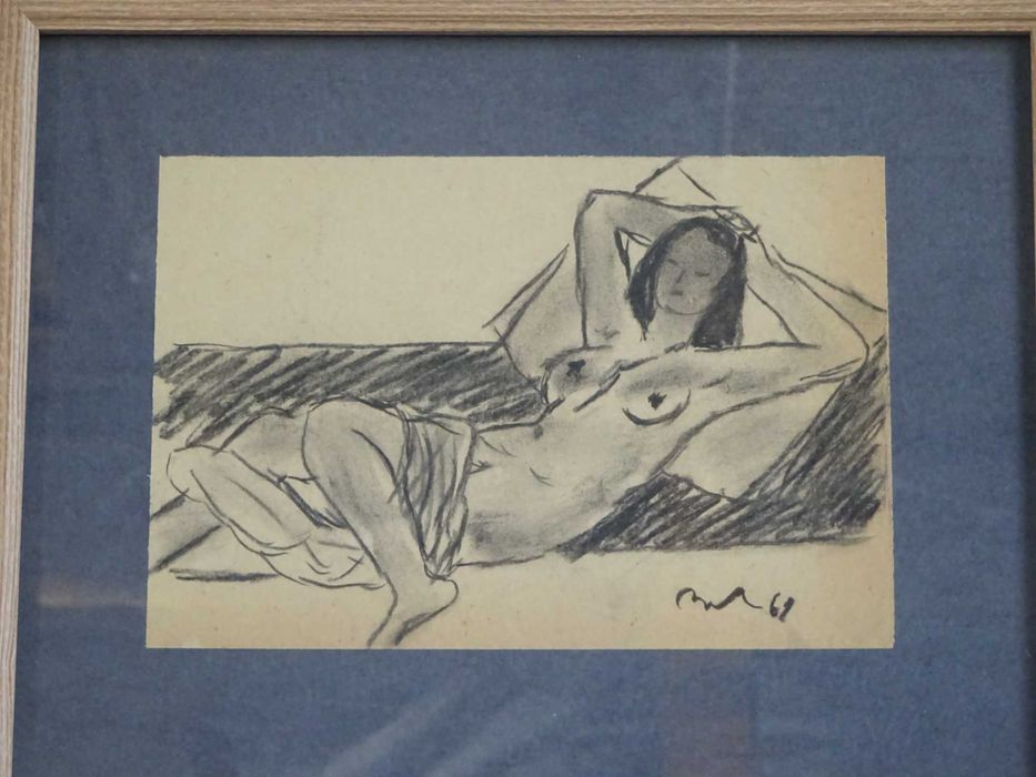 Corneliu Baba, ’Nud’, carbune pe hartie