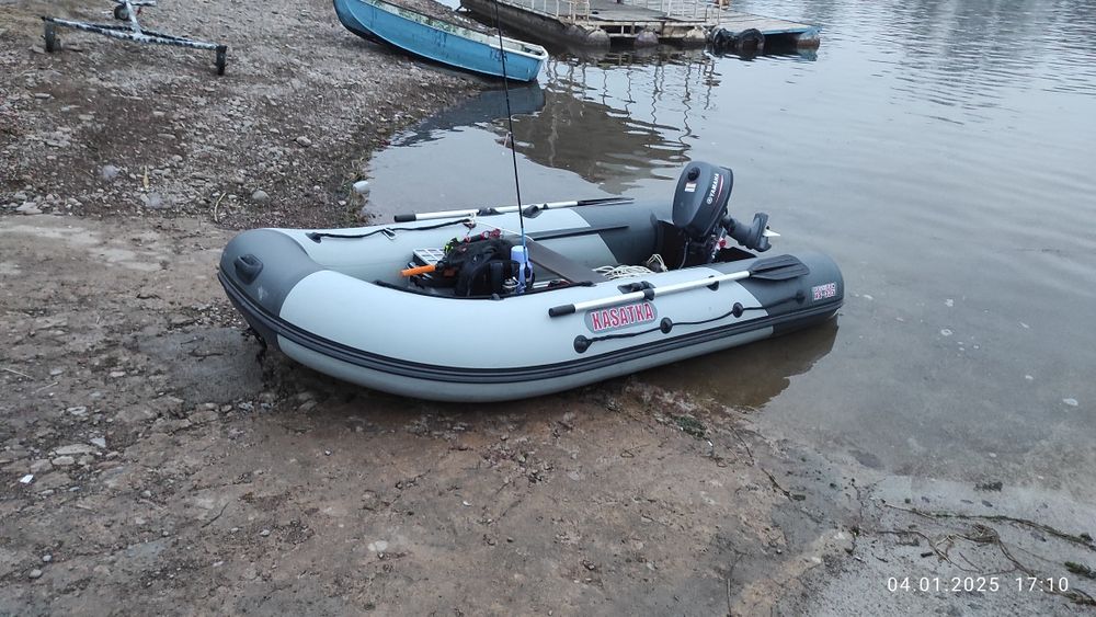 Надувная лодка Пасидон КАСАТКА KS-335 с мотором YAMAXA 5
