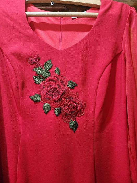 Rochie  roșie  femei