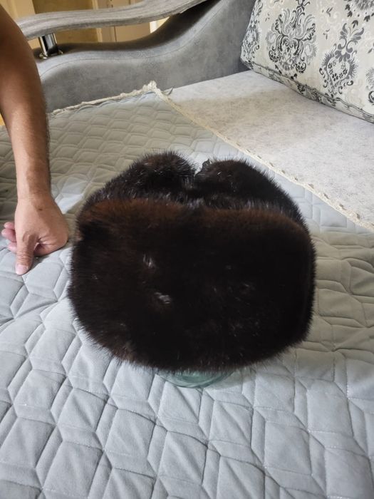 Ушанка мужская , норка