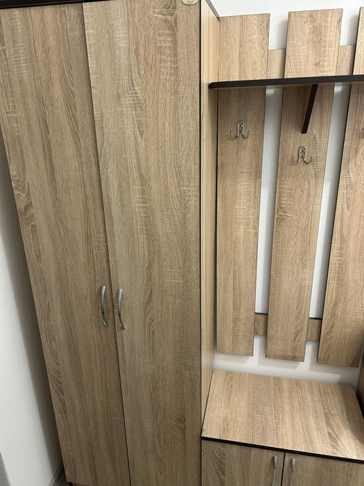 шкаф вешалка зеркало