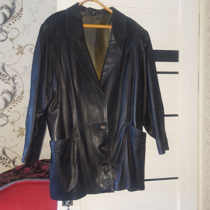 Натуральная кожа пальто