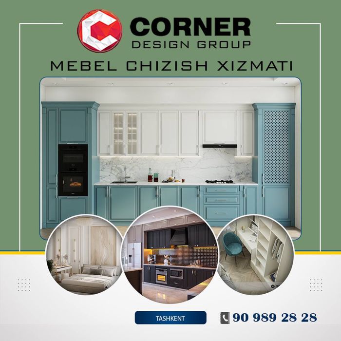 Mebel Chizish | 3d dizayn | oshxona dizayn