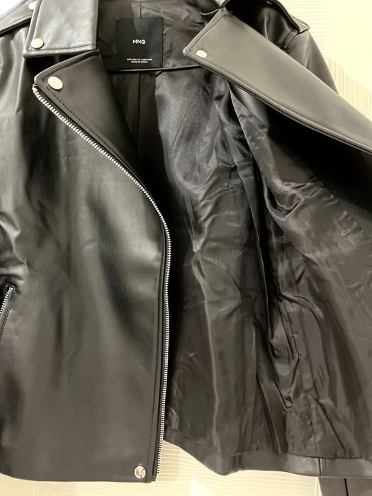 Кожено яке Манго - Mango