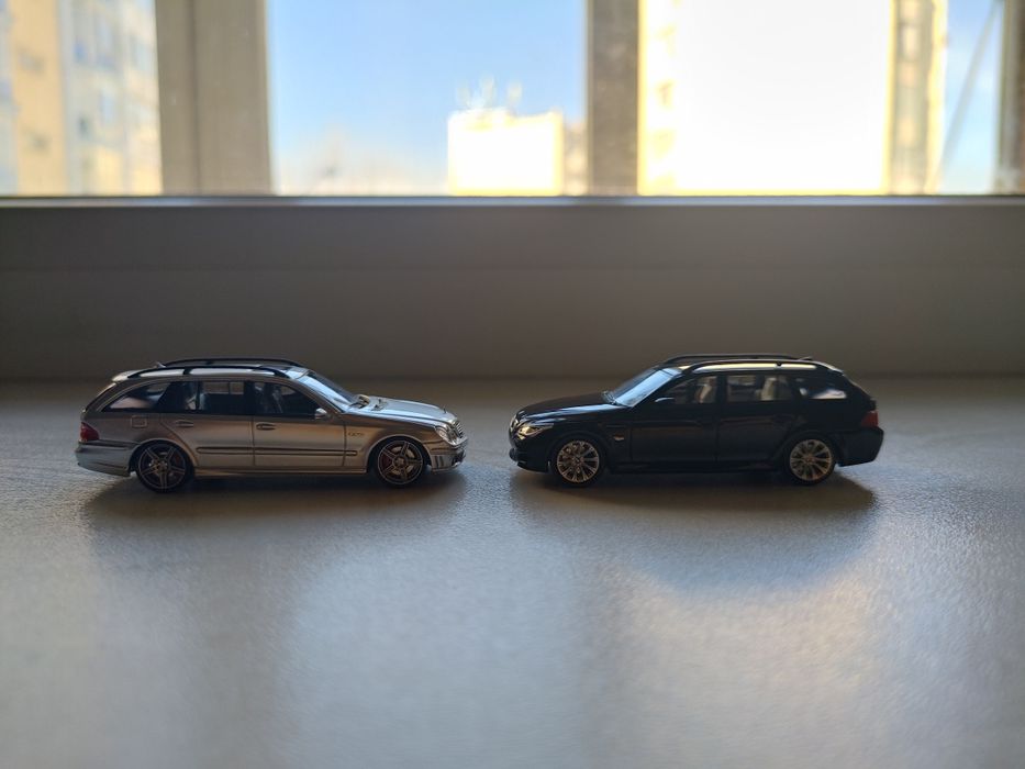 BMW M5 E61 и Mercedes-Benz E63 W211