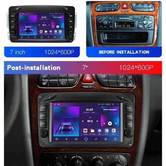7-инчова мултимедия Mercedes Benz W203 Vito W639 W168 Vaneo CLK W209