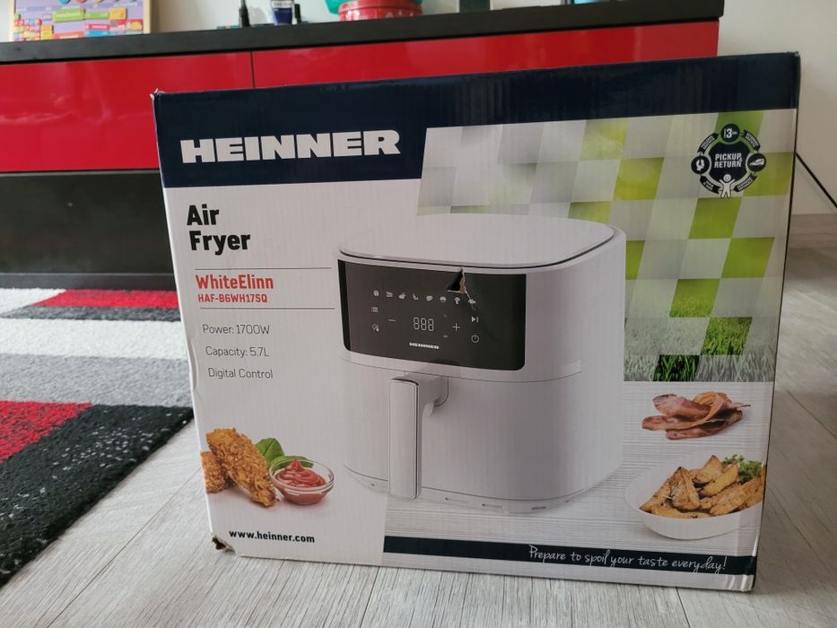 Friteuza cu aer cald Heinner HAF-B6WH17SQ,