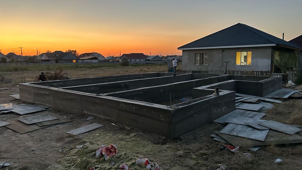 Заливка фундамент Алматы