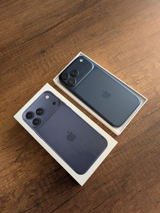 iPhone 17 Pro Max 256GB Deep Blue, Baterie 100%, Garanție, Full Box