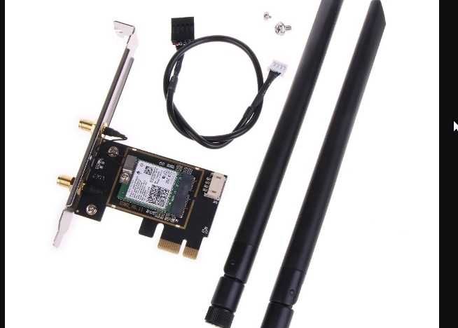 PCIE M.2 wifi Intel AX210 Wi-Fi 6E + Bluetooth 5.3 ПК и ноутбуков и др