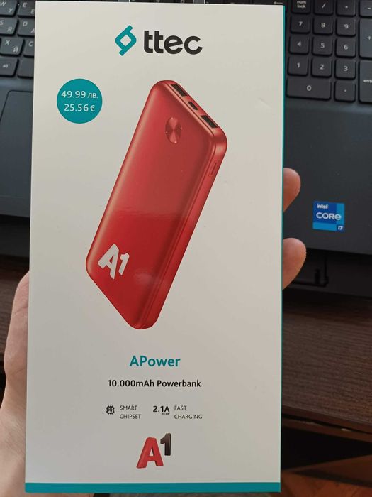 ttec APower 10 000 mAh – Бързо зареждане (A1)