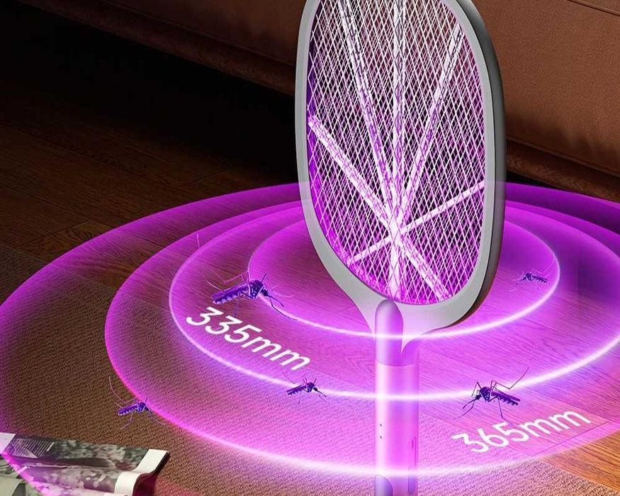 Lampa anti insecte electrica tantari muste molii baterie reincarcabila