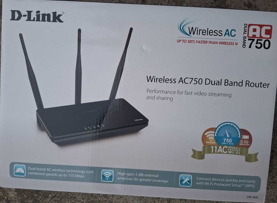 Vand router Dlink nou wireless