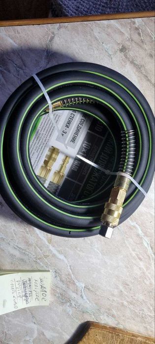 Шланг для компрессора маслостойкий армированный ECO 10/16мм 5м