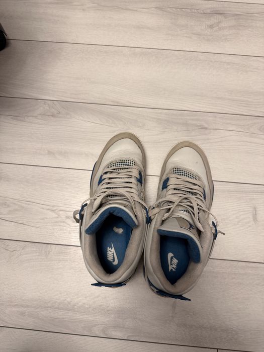 Nike Air Jordan 4 Retro –grey and blue